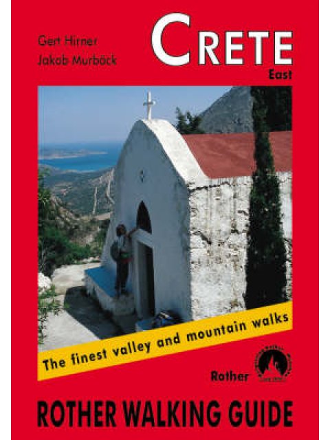 CRETE EAST - ROTHER WALKING GUIDES PB