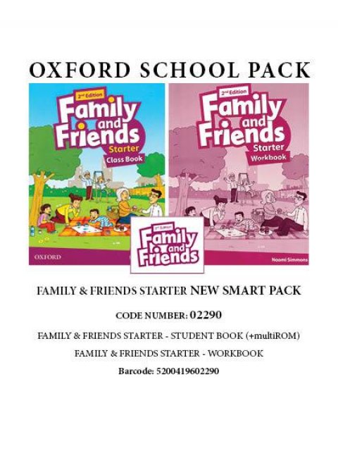 FAMILY AND FRIENDS STARTER NEW SMART PACK (INCL. SB + MULTI-ROM + WB) - 02290 2ND ED
