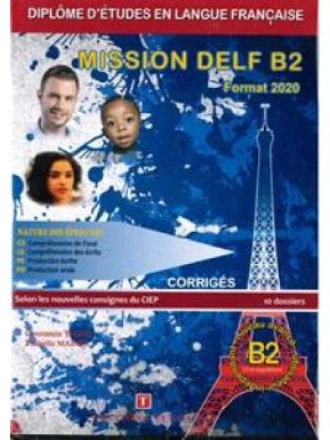 MISSION DELF B2 CORRIGES + CD FORMAT 2020