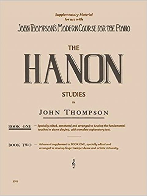 THE HANON STUDIES BOOK 1