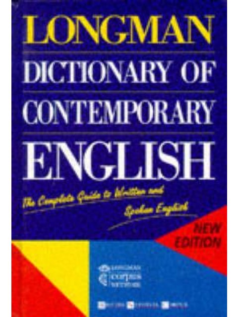 LONGMAN DICTIONARY CONTEMPORARY ENGLISH (LDOC) * N/E HC