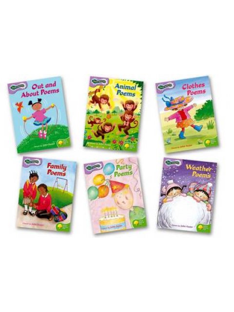 OXFORD READING TREE : GLOW-WORMS (PACK OF 6) LEVELS 1-2