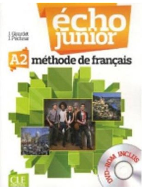 ÉCHO JUNIOR A2 METHODE (+ DVD-ROM)
