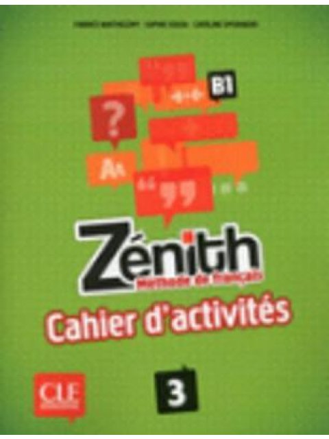 ZENITH 3 B1 CAHIER