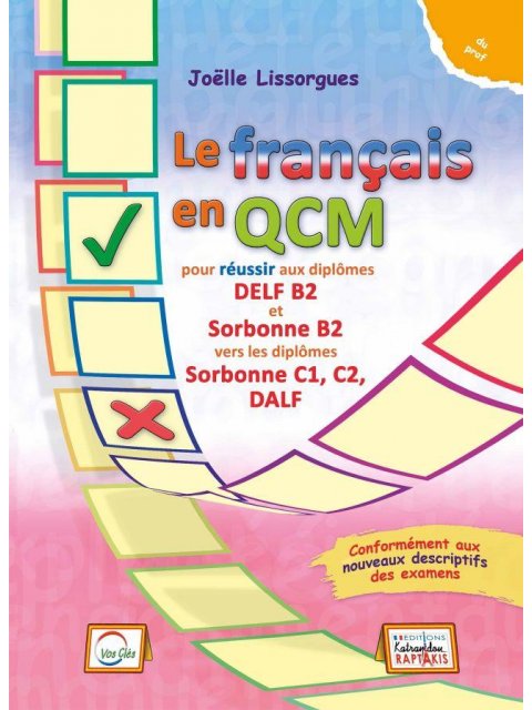 LE FRANCAIS EN QCM SORBONNE B2 PROFESSEUR