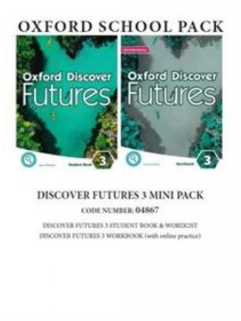 OXFORD DISCOVER FUTURES 3 MINI PACK (SB+ WB (+ONLINE) +WORDLIST) - 04867