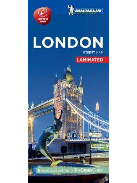 LONDON CITY MAP ΠΛΑΣΤΙΚΟΠΟΙΗΜΕΝΟΣ