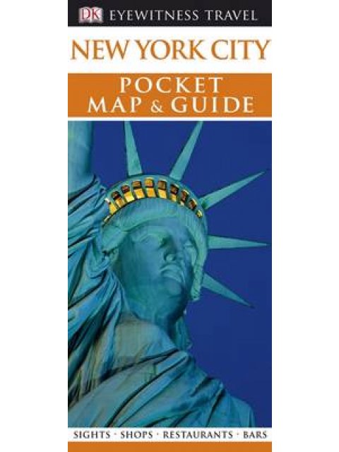 EYEWITNESS TRAVEL : NEW YORK CITY POCKET MAP & GUIDE PB A FORMAT