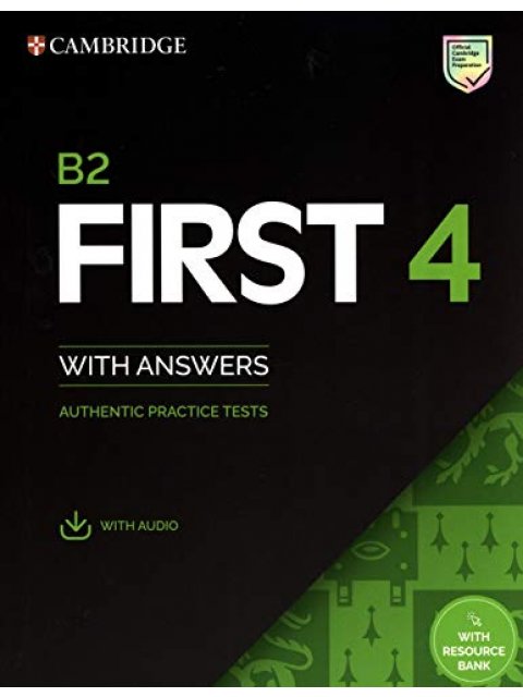 CAMBRIDGE ENGLISH FIRST 4 SELF STUDY PACK (+ DOWNLOADABLE AUDIO)