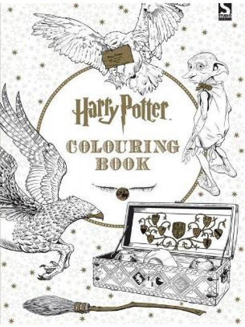 HARRY POTTER -THE OFFICIAL COLOURING BOOK PB
