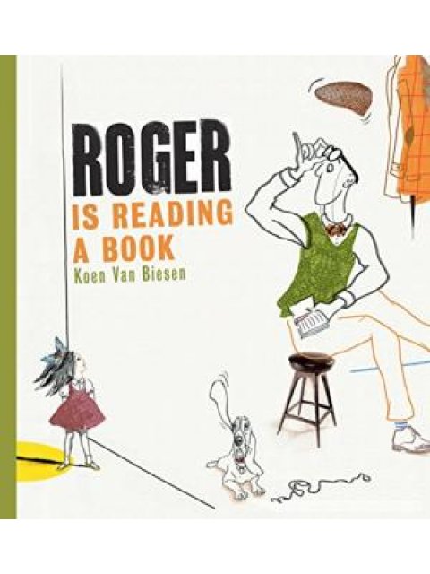ROGER IS READING A BOOK  HC