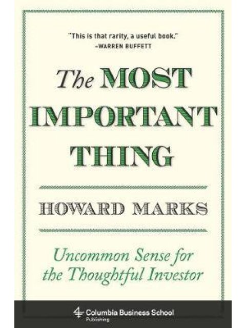 THE MOST IMPORTANT THING HC