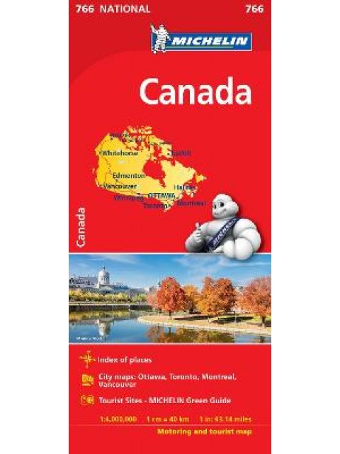 CANADA (MICHELIN REGIONAL MAP)
