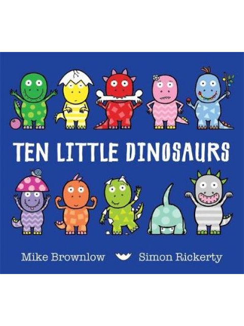 TEN LITTLE DINOSAURS PB