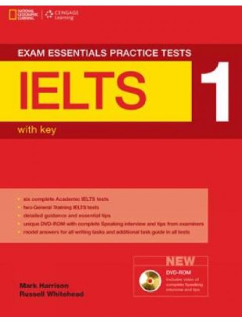 EXAM ESSENTIALS 1 IELTS PRACTICE TESTS SB (+ DVD-ROM) W/A