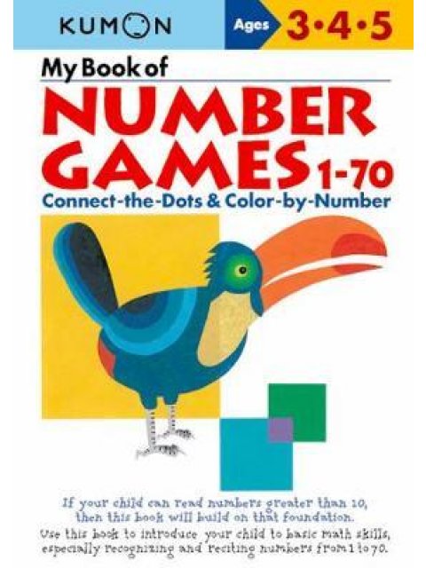 MY BOOK OF NUMBER GAMES 1-70 PB