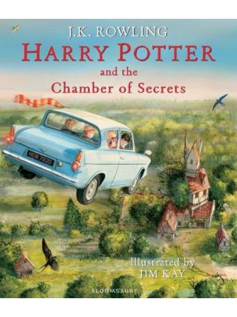 HARRY POTTER AND THE CHAMBER OF SECRETS ILLUSTRATED ED. HC
