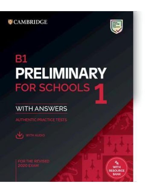 CAMBRIDGE PRELIMINARY ENGLISH TEST FOR SCHOOLS 1 SELF STUDY PACK (+ DOWNLOADABLE AUDIO) (FOR REVISED