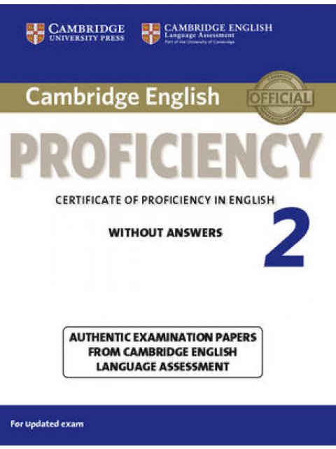 CAMBRIDGE ENGLISH PROFICIENCY FOR UPDATED EXAM 2 SB WO/A