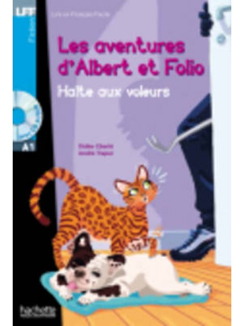 LFF : LES AVENTURES D'ALBERT ET FOLIO-HALTE AUX VOLEURS A1 (+ CD AUDIO MP3)