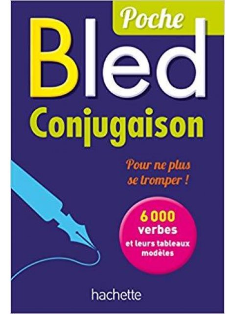 BLED CONJUGAISON POCHE