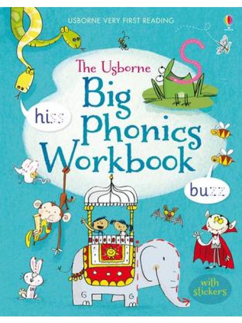 USBORNE VERY FIRST READING : BIG PHONICS WORKBOOK PB