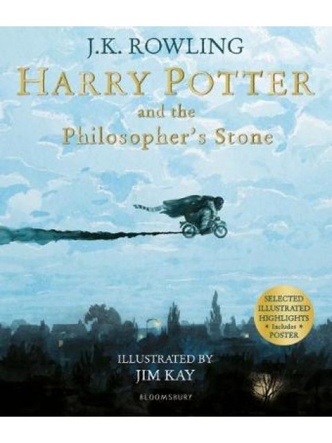 HARRY POTTER AND THE PHILOSPHER'S STONE ILLUSTRATED EDITION PB