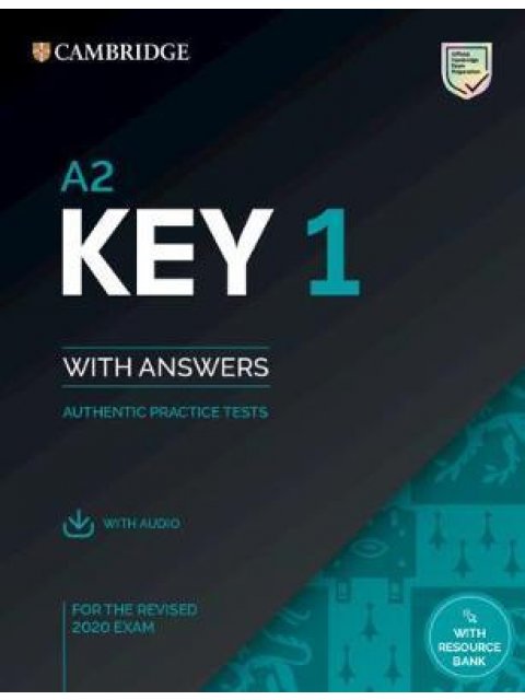 CAMBRIDGE KEY ENGLISH TEST 1 SELF STUDY PACK (+ DOWNLOADABLE AUDIO) (FOR REVISED EXAMS FROM 2020)