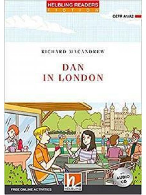 RED SERIES DAN IN LONDON- READER + AUDIO CD + E-ZONE NEW EDITION (RED SERIES 2)