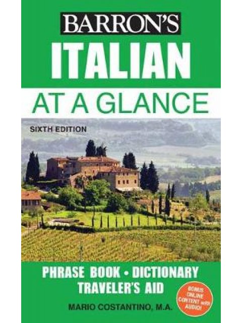 BARRON'S ITALIAN AT A GLANCE