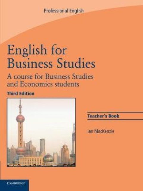 ENGLISH FOR BUSINESS STUDIES TCHR'S 3RD ED