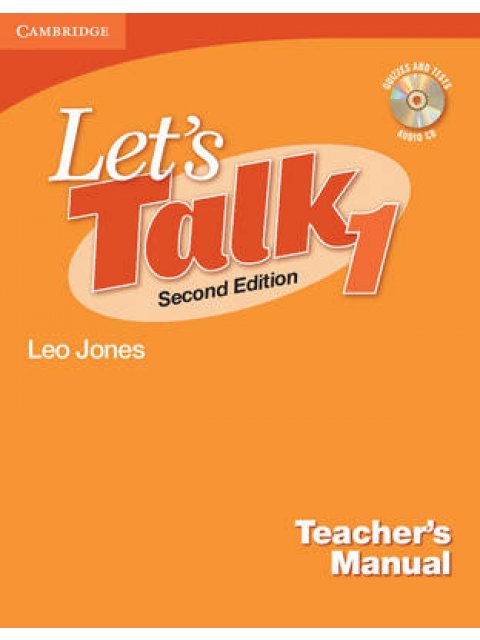 LET'S TALK 1 TCHR'S 2ND ED