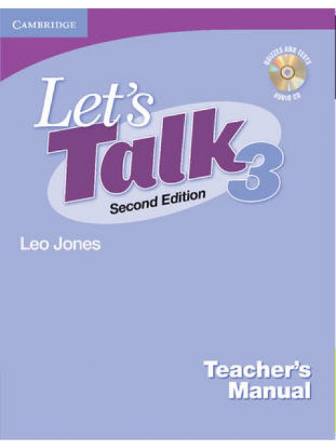 LET'S TALK 3 TCHR'S 2ND ED