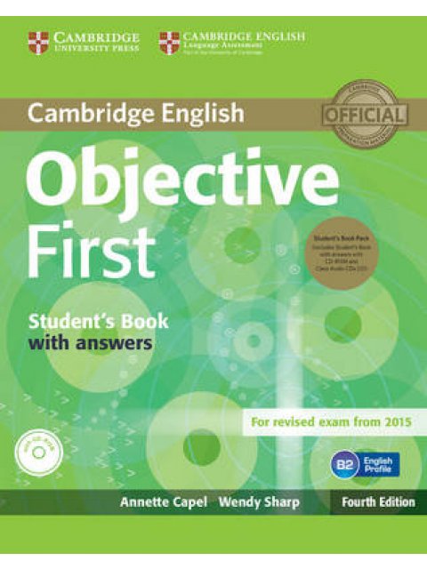 OBJECTIVE FIRST SB PACK W/A (+ CD (2) + CD-ROM) 4TH ED