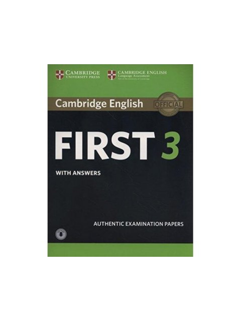 CAMBRIDGE ENGLISH FIRST 3 SELF STUDY PACK (+ DOWNLOADABLE AUDIO)