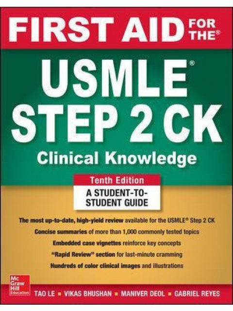 FIRST AID FOR THE USMLE STEP 2 CK PB