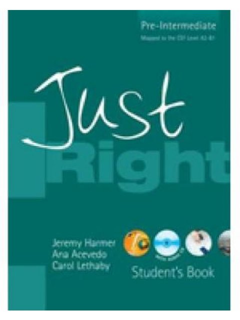 JUST RIGHT PRE-INTERMEDIATE SB (+ CD)